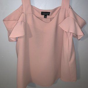 TopShop Blush Blouse